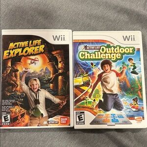Active Life Explorer & Outdoor Challenge (Wii) - White Cases